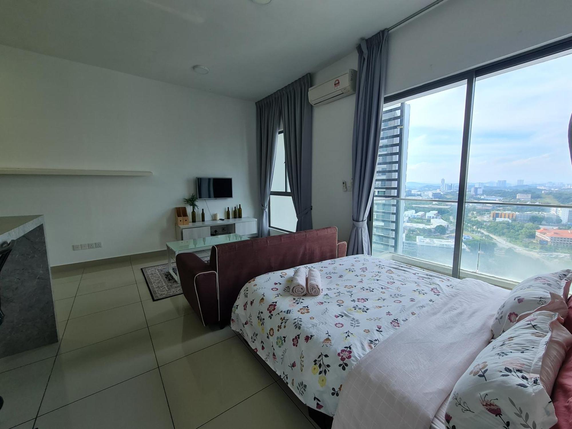 Hideaway At Cybersquare Apartman Cyber Dzsaja Kültér fotó