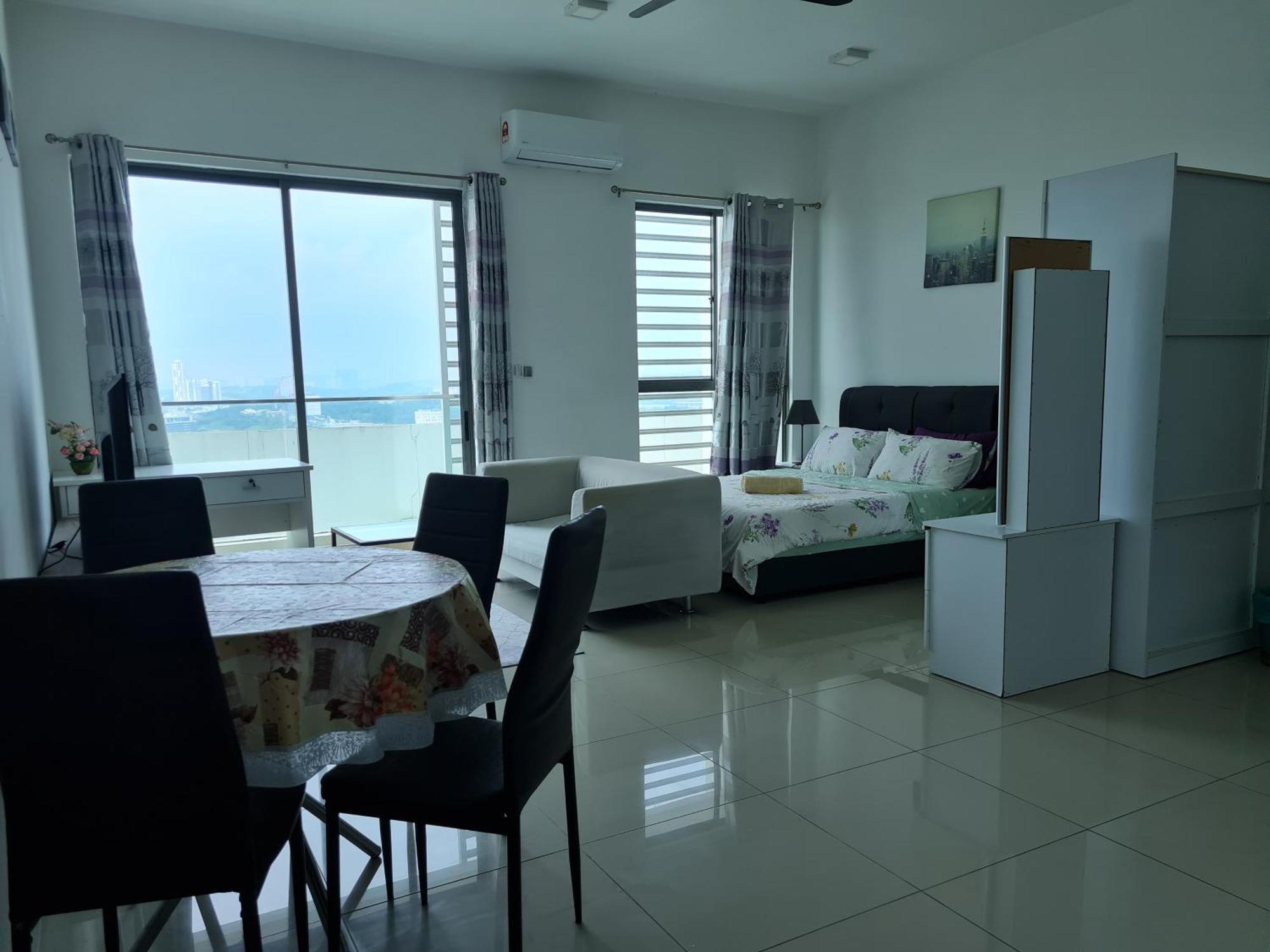 Hideaway At Cybersquare Apartman Cyber Dzsaja Kültér fotó