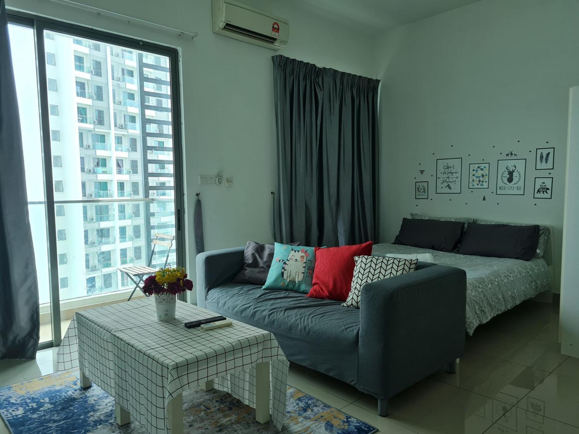 Hideaway At Cybersquare Apartman Cyber Dzsaja Kültér fotó