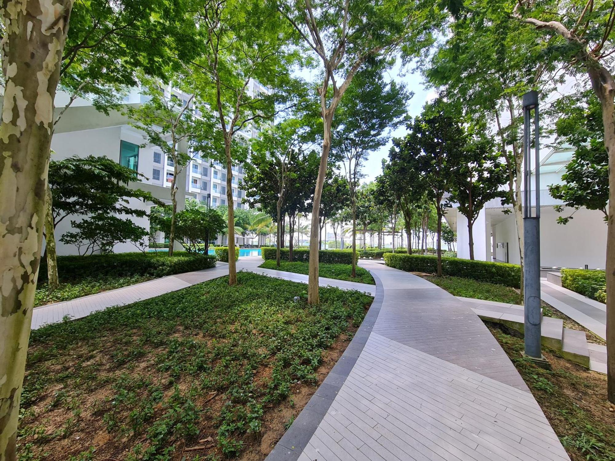 Hideaway At Cybersquare Apartman Cyber Dzsaja Kültér fotó